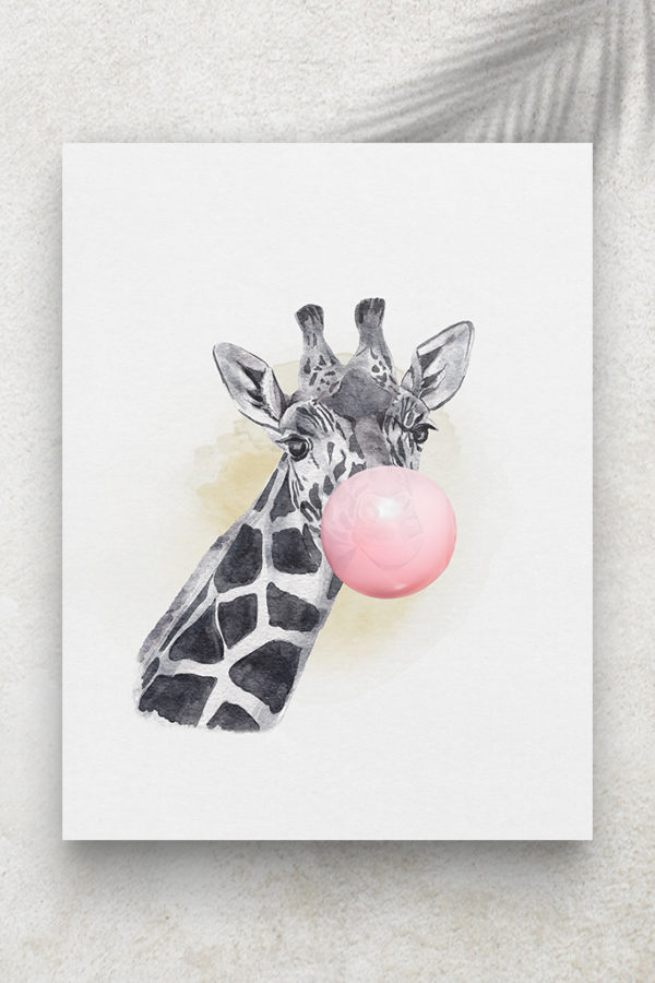 Girafe Bubblegum