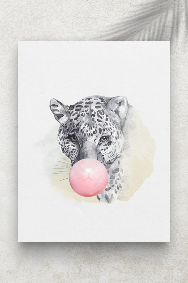 Leopard Bubblegum