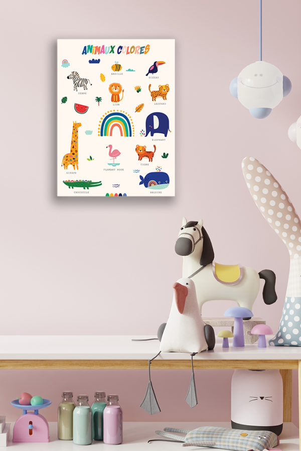 Imagier Animaux Colorés – Image 2