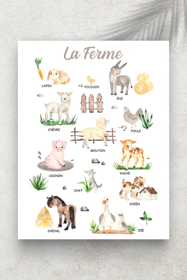Imagier La Ferme