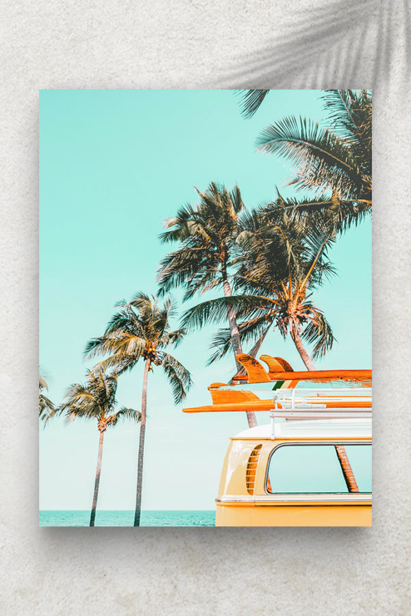 Californie Van Jaune