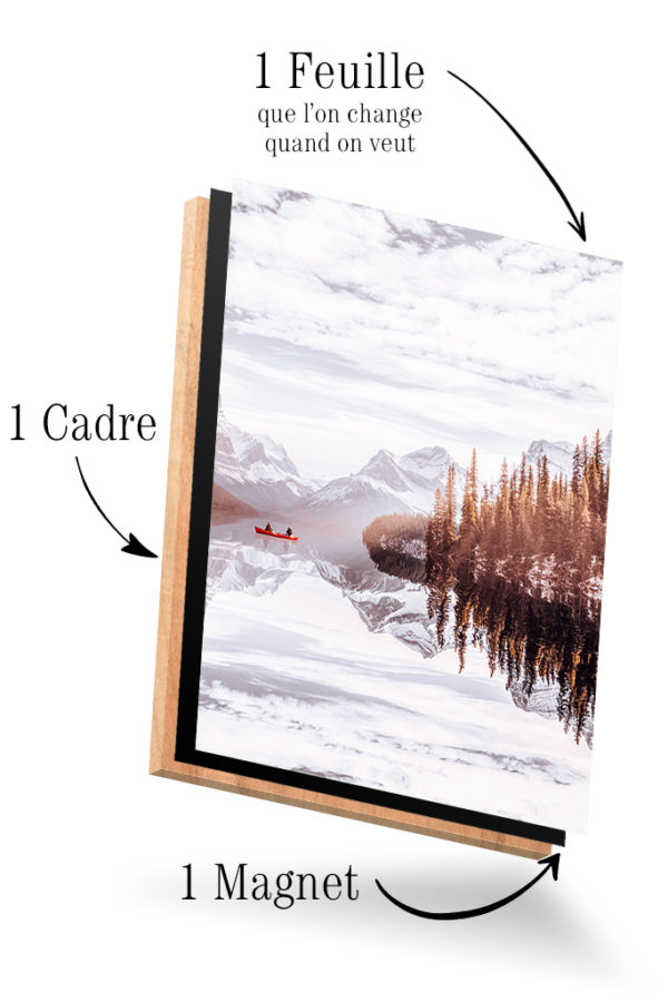 Canoé Rouge Flottant – Image 4
