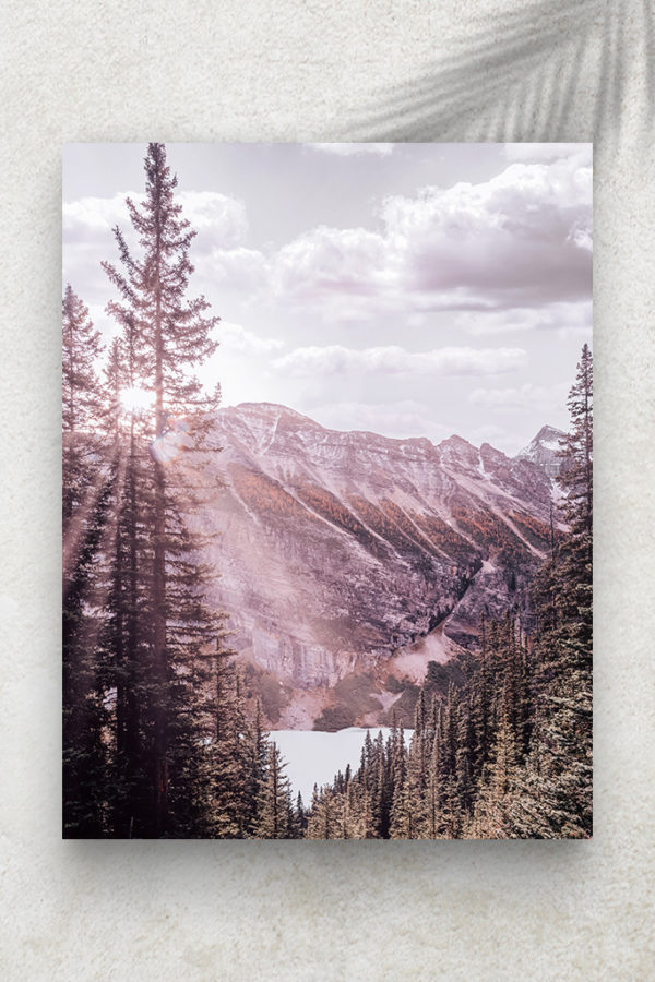 Montagnes et Lac