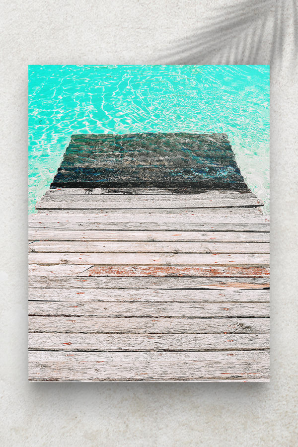 Ponton en Mer