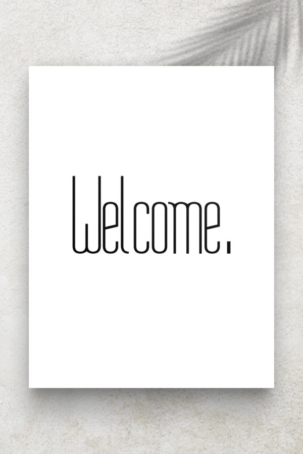 Welcome