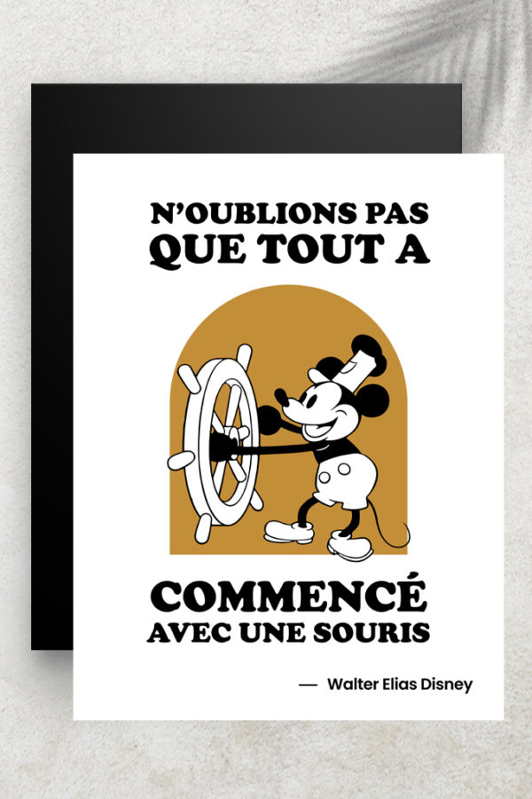 Citation souris - Walter Elias Disney – Image 2